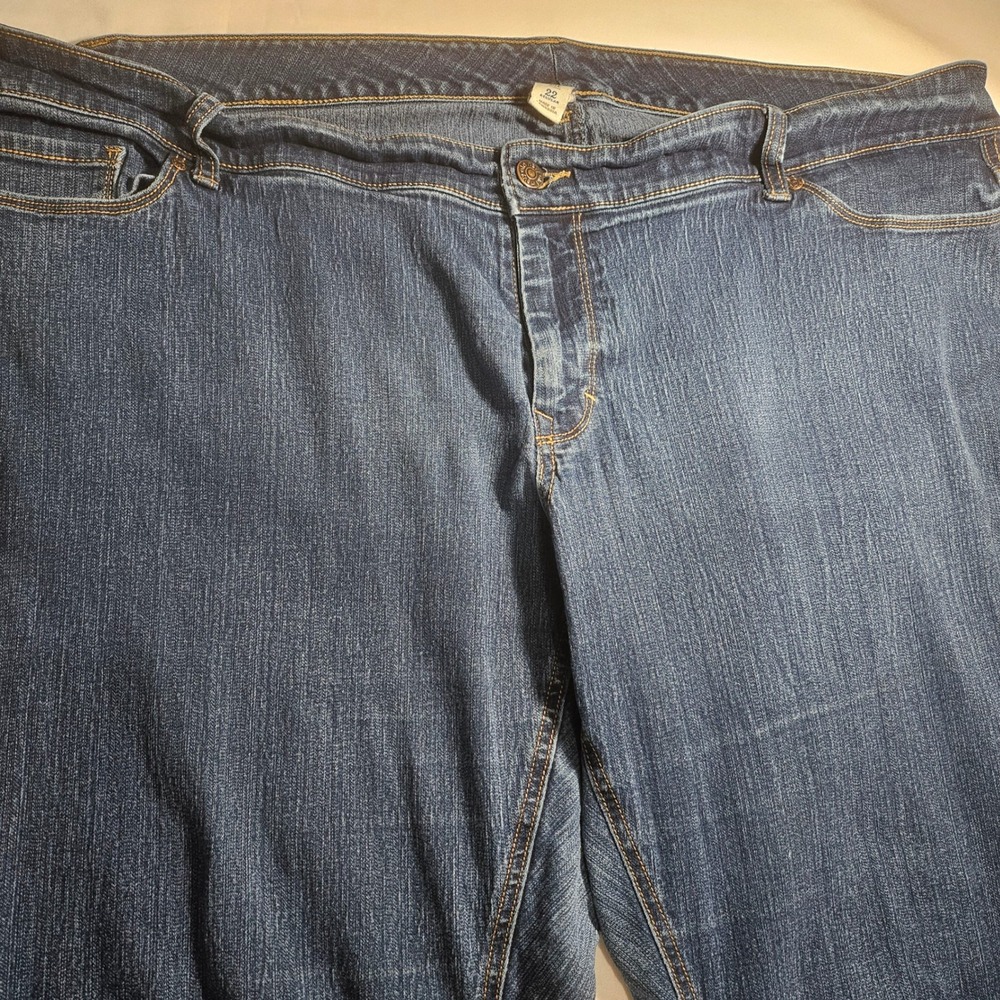 Old Navy Plus Womens Size 22 Regular Dark Wash Straight Leg Denim Jeans